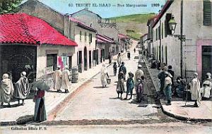 Teniet-el-Haad - Rue Margueritte - 1909